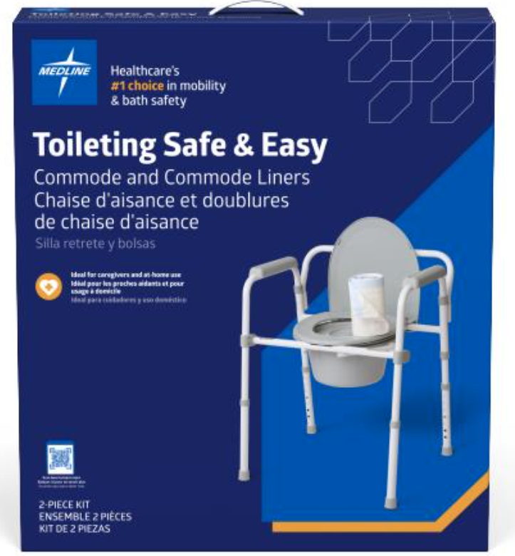 Toileting Safe and Easy Kit with Liners